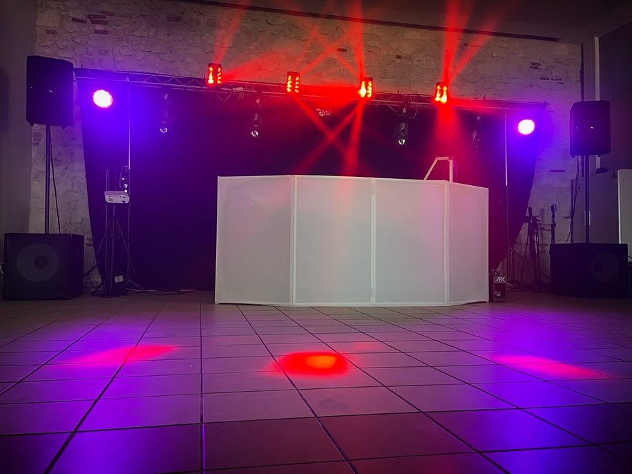 Scénographie lumineuse de salle